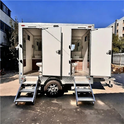 Hordozható WC utánfutó karosszéria